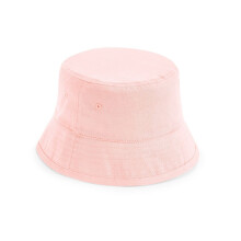 (M-L, Powder Pink) Beechfield Childrens/Kids Organic Cotton Bucket Hat