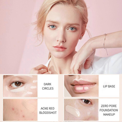 (No. 4) Multi-Use Concealer Under Eye Concealer with Sponge Head Full Coverage Crease-Proof for Dark Circles Blemishes 2