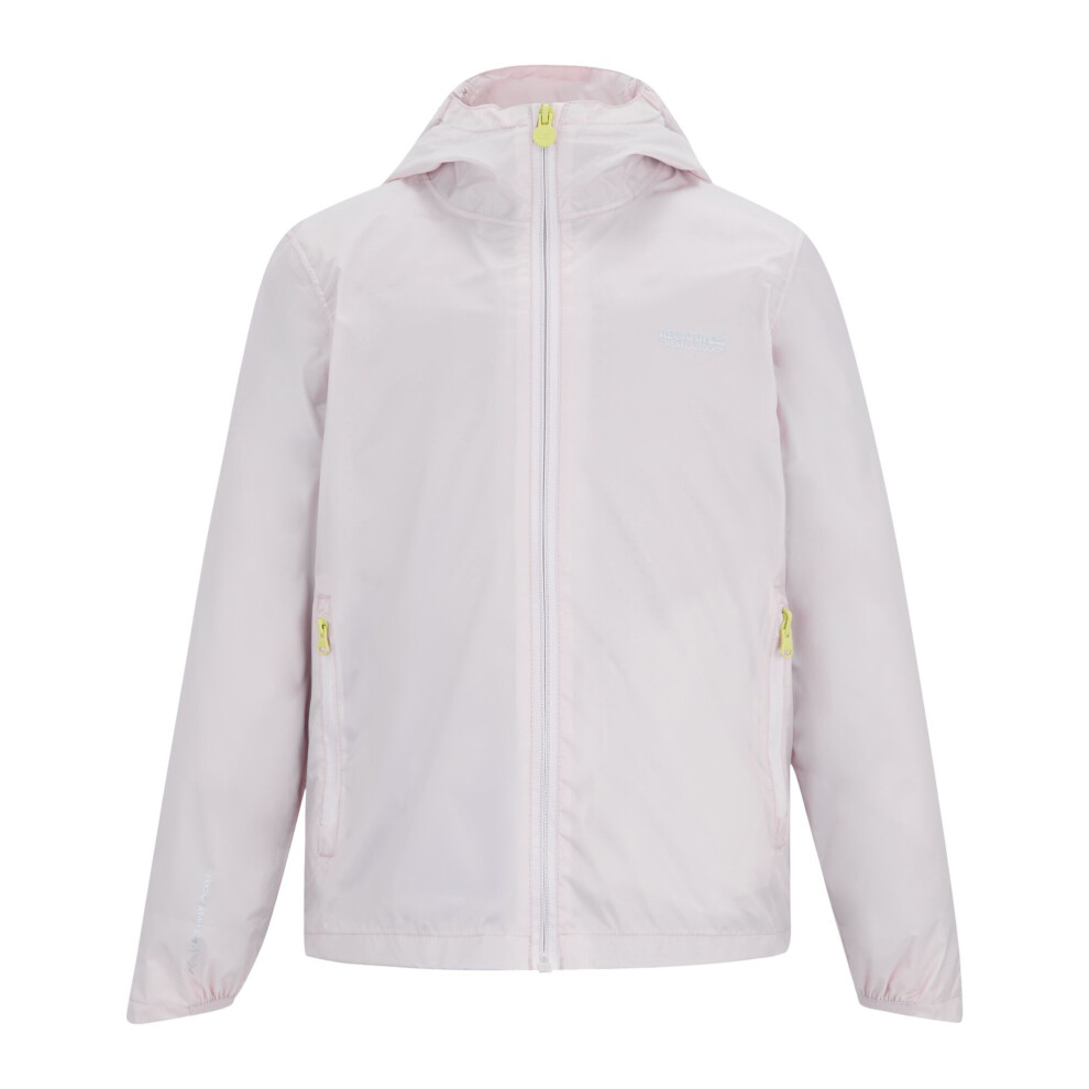 Regatta (5-6 Years, Pink Haze) Childrens/Kids Lever Waterproof Shell Jacket