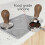 (Black) Silicone Coffee Machine Mat Multifunctional Coffee Making Tool Tray Professional Baristas Setup 5
