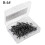 Σετ 50 τεμαχίων Sharp Barb Hooks, Μονόκεφαλα Jig Hooks από χάλυβα υψηλής περιεκτικ 1