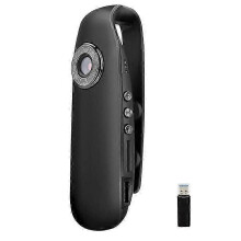 Tragbare Körperkamera mit Videoaufzeichnung, 1080p-Minikamera für unterwegs, kompaktes Design für freihändige Bedienung, EU-S