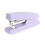 Cucitrice da scrivania portatile, resistente, di colore viola, ideale per casa, ufficio e scuola, dal design compatto. 1