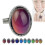 Adjustable Mood Ring Retro Color Changing Gem Style Temperature Sensitive Fashion Accessory 1