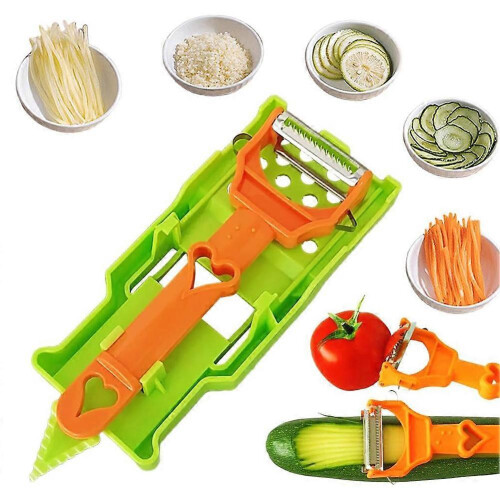 (2pcs) Vegetable Peeler for Potatoes Carrots Apples Non-slip Handle Fruit Vegetable Peeler for Tomatoes Cabbage 1