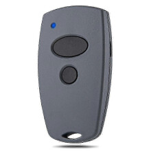Télécommande portable 433 MHz pour ouvre-porte de garage, compatible avec les modèles 382, 302, 384 et 30P. Compacte et facil