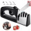 4-in-1 Kitchen Knife and Scissor Sharpener, Professional Handheld Sharpening Tool for Home Use 2