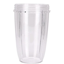 Paquete de 2 vasos de repuesto altos de 710 ml (24 onzas), accesorios premium para licuadora sin BPA para batidos y licuados.