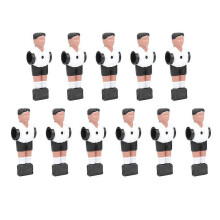 11-teiliges Set 1,4 m großer Tischfußball-Spielerfiguren als Ersatzzubehör für Tischfußballautomaten