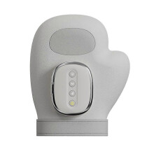 Draadloze handmassageapparaat met warmte, compressie en 5 intensiteitsniveaus voor vingers en handpalmen om spanning te verli