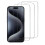 Tempered Glass Screen Protector Compatible with iPhone 16 Pro Max, Transparent 9H Hardness, Scratch Resistant, Case Frie 1