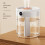 Air Humidifier 2L Capacity Double Nozzle with LCD Humidity Display Essential Oil Diffuser Portable USB,White 2