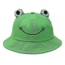 Cute Frog Bucket Hat for Adults and Teens, Lightweight Fisherman Sun Hat for Men and Women, Outdoor Summer Cap
