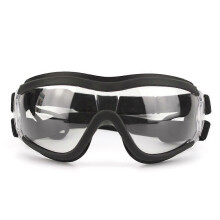 UV-Schutzbrille für Hunde, wasserdicht, gebogene, bruchsichere Polycarbonat-Gläser, verstellbare und bequeme Passform für mit