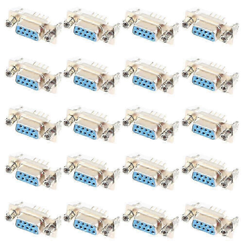 Υποδοχή DP9 20 τεμαχίων, 2 σειρές 9 ακίδων σε στυλ Breadboard VGA για ηλεκτρονικά