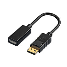 DisplayPort to HDMI Adapter, High-Definition Video Converter for Desktop Computers, Graphics Cards, TVs and Projectors
