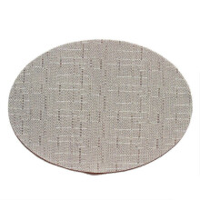 PVC Oval Placemat, Non Slip, Heat Resistant Table Mat, Scald Resistant Dining Pad, Durable Kitchen Decor