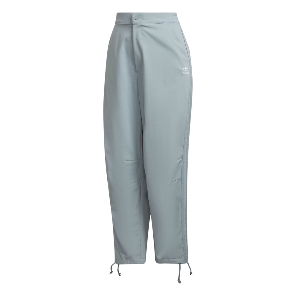 Adidas (16 Uk, Grey) Womens/Ladies Woven Tracksuit Bottoms