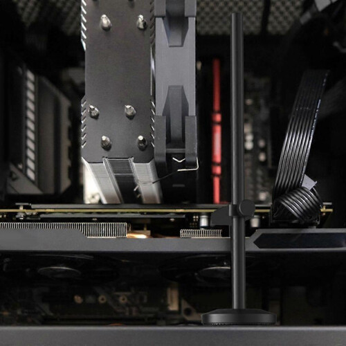 Aluminum Alloy Graphics Card Support Frame for PC Cases, Adjustable GPU Bracket Holder to Prevent Sagging and GPU Saggin 1