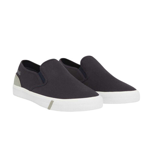 Bench (9 UK, Navy) Bench Mens Plain Slip-on Flat Trainers