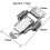 Σετ 4 τεμαχίων από ανοξείδωτο χάλυβα, σφιγκτήρας, μοχλός κλειδώματος, κι 2