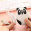 Cute Panda Wired Mouse Cartoon Portable Mini Travel Office Computer Mouse with Quiet Clicks 3