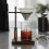 Vintage σταθμός dripper με ξύλινη βάση, κλασική βάση παρασκευής καφέ για τους 3