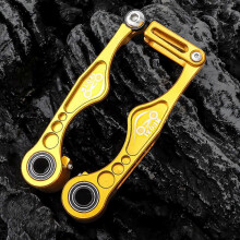 (Long Arm, Gold) Bicycle V Brake Caliper Aluminum Alloy Ultra-light Modified Accessories