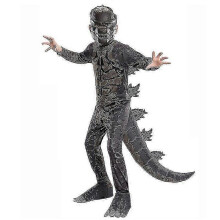 (M) Godzilla Costume Kids The Monsters Cosplay Jumpsuit Tail With Mask