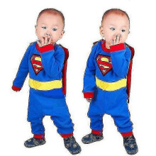 (12-18 Months, Superman C) Newborn Toddler Baby Superhero Romper Short/long Sleeve Jumpsuit Costume-i