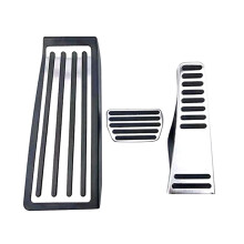 For XC90 2018 2019 2020 Stainless Steel Car Accelerator Fuel Pedal Brake Foot Rest Pedals Cover Accessories LHD