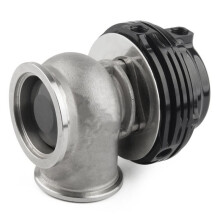 Universele 44 mm Uitlaat-Wastegate-Kit Turbocompressor Watergekoelde Wastegate-Klep Turbocompressor Overdrukventiel 44 mm