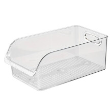 1 Caja de Almacenamiento para Refrigerador, Apta para Alimentos, para Conservar la Frescura de Verduras, Frutas y Huevos. Cajón Especial para la