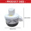 Automatic Fruit Garlic Peeler Machine, Electric Grape Peeler Machine with Stainless Steel Blade for Kitchen 6