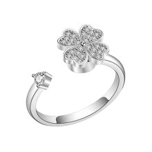 Rotatable Adjustable Rings for Women Men Relax Ring Aesthetic Jewelry Gift Fashion Ring A 2PCS