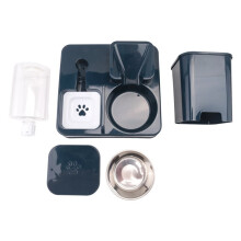 Pet Feeder 2 in 1 Set Automatic Large Capacity Dispenser for Pets Dogs Puppies Kittens Rabbits
