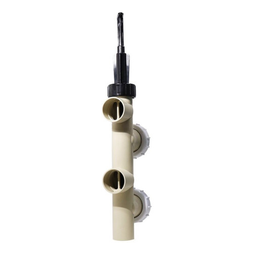 Válvula Deslizante de PVC Push Pull 263064 para Filtros de Areia e Diatomáceas, com Distância Entre Centros de 7-1/2 Polegadas, Substitui A Peça