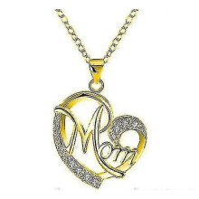 Diamant-Halskette mit Herzmotiv – das perfekte Geschenk für Frauen, Töchter und Schwiegermütter.