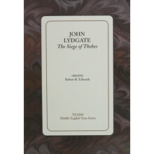 The Siege of Thebes by John Lydgate Paperback Book