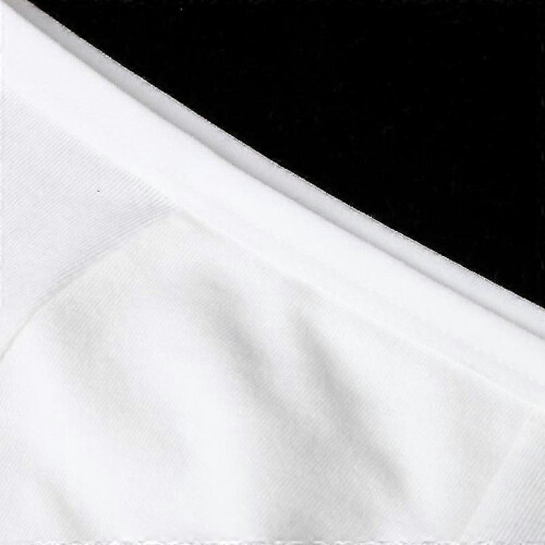 Men's Incontinence Boxer Briefs 5-Pack Washable Cotton White Regular Absorbency 1