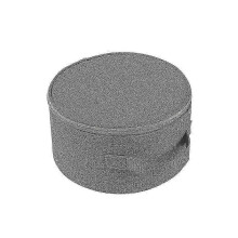 Portable Fan Storage Bag, Oxford Fabric Gray Waterproof Shock Protection Carrying Handbag 32.5*15.5cm