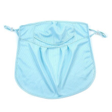 Unisex gezichts- en nekmasker met zonbescherming, verstelbaar, van polyester, UV-beschermend, stof- en winddicht, geschikt voor buitengebruik.