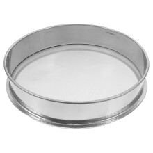 Edelstahl-Keramikglasursieb, 100-Mesh-Rundfilter (25 cm) für Keramikton und Farbe, universelles Töpfersieb