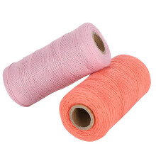 Fil à broder pour machine à broder, fil de chaîne 8/4, 250 m, 1 mm, filage de coton pour tissage