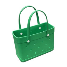 Borsa da spiaggia con fori, borsa in EVA impermeabile per viaggi, campeggio e picnic.