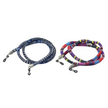 Brillenband, 71 cm langes Baumwollseil mit Boho-Muster, passend für Lesebrillen