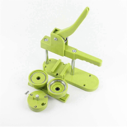 25/32/37/44mm Button Maker Machine Mold Compatible with Green Badge Machine, Engineering Plastic and Steel Construction