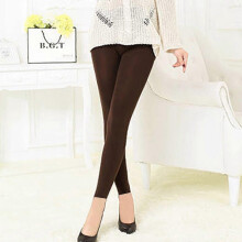 Damen-Leggings in voller Länge, Stretch, hoher Bund, schmale Passform, zulaufendes Bein
