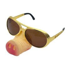 Schweinenasenbrille, Verkleidungssonnenbrille für Partys, Cosplay-Kostüme, Neuheit aus PC-Kunststoff