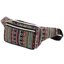 Women's Ethnic Fanny Pack, Retro Vintage Waist Bag for Travel Hiking Belt Purse